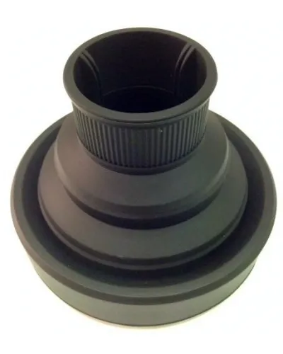 Difusor Universal PortatiL Plegable de SilicoNa Color Negro Secador ProfesionaL